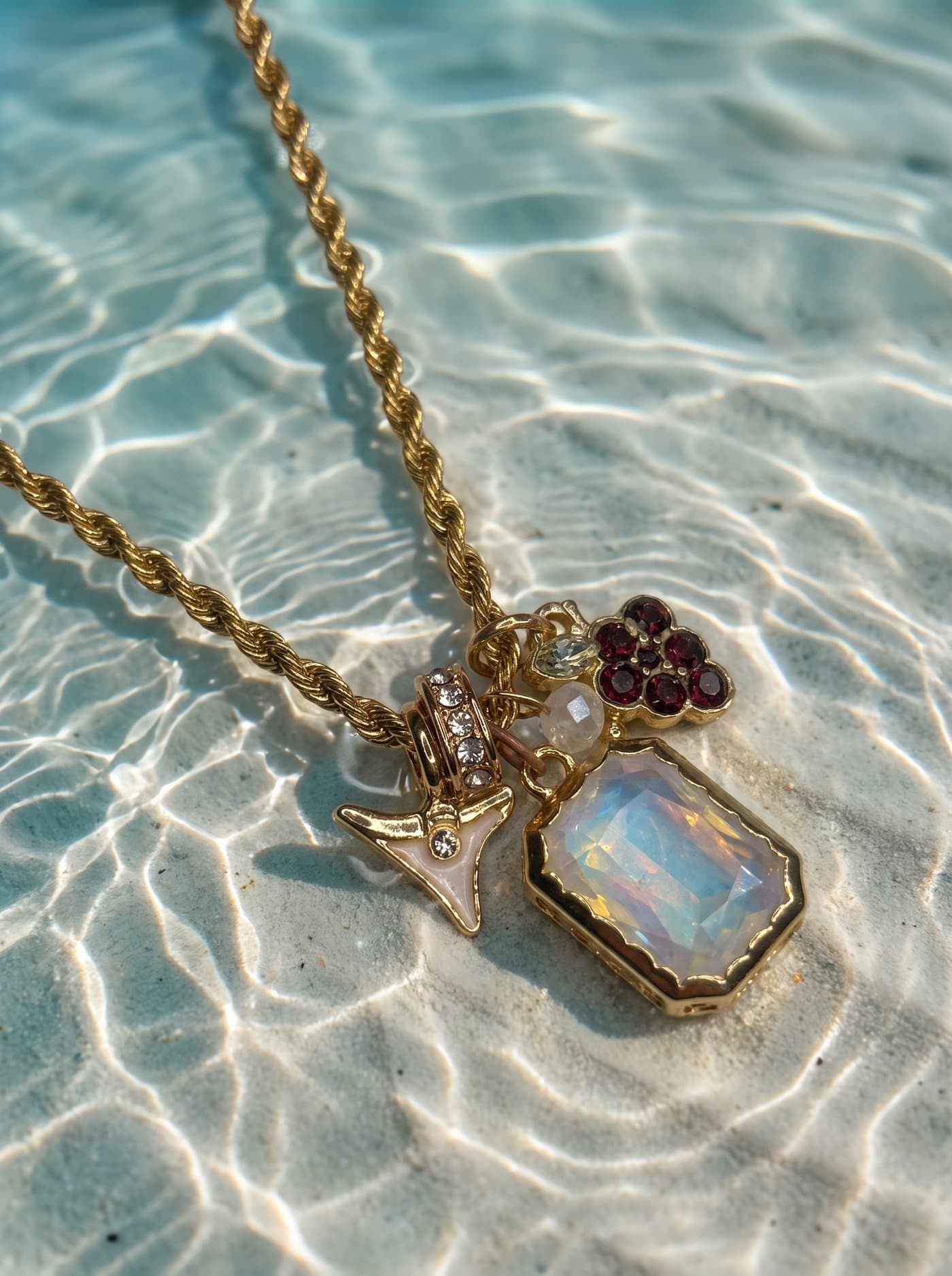 A piece from Mermaid Charm Necklaces