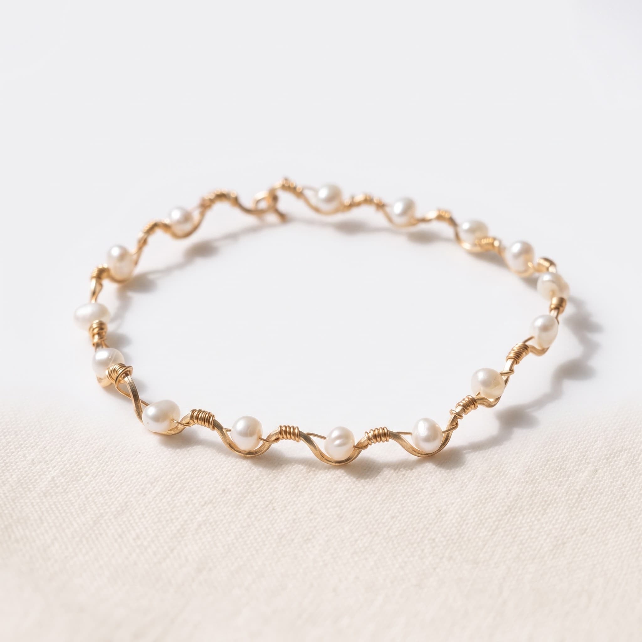 Pearl Wave Bracelet