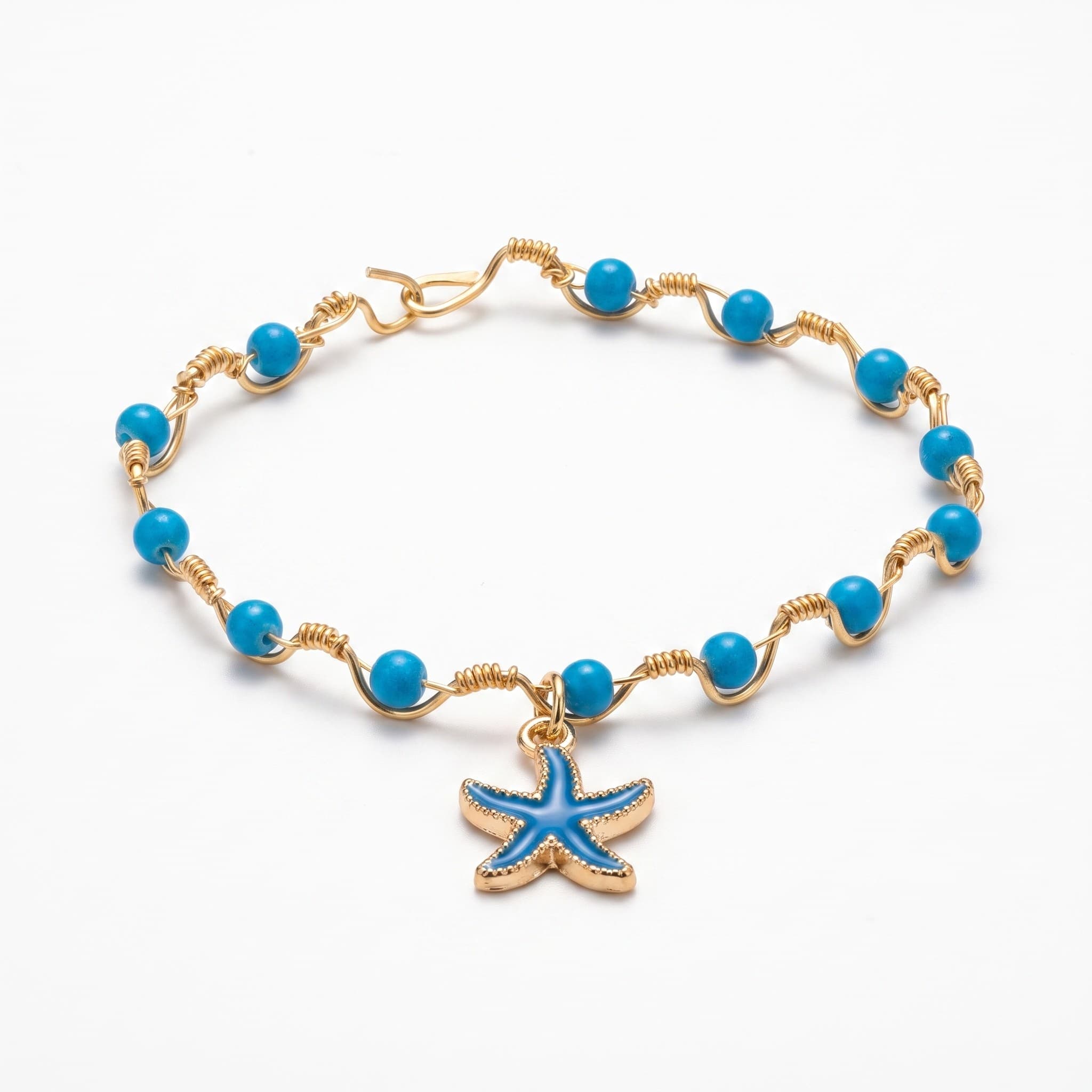 Blue Lagoon Wave Bracelet
