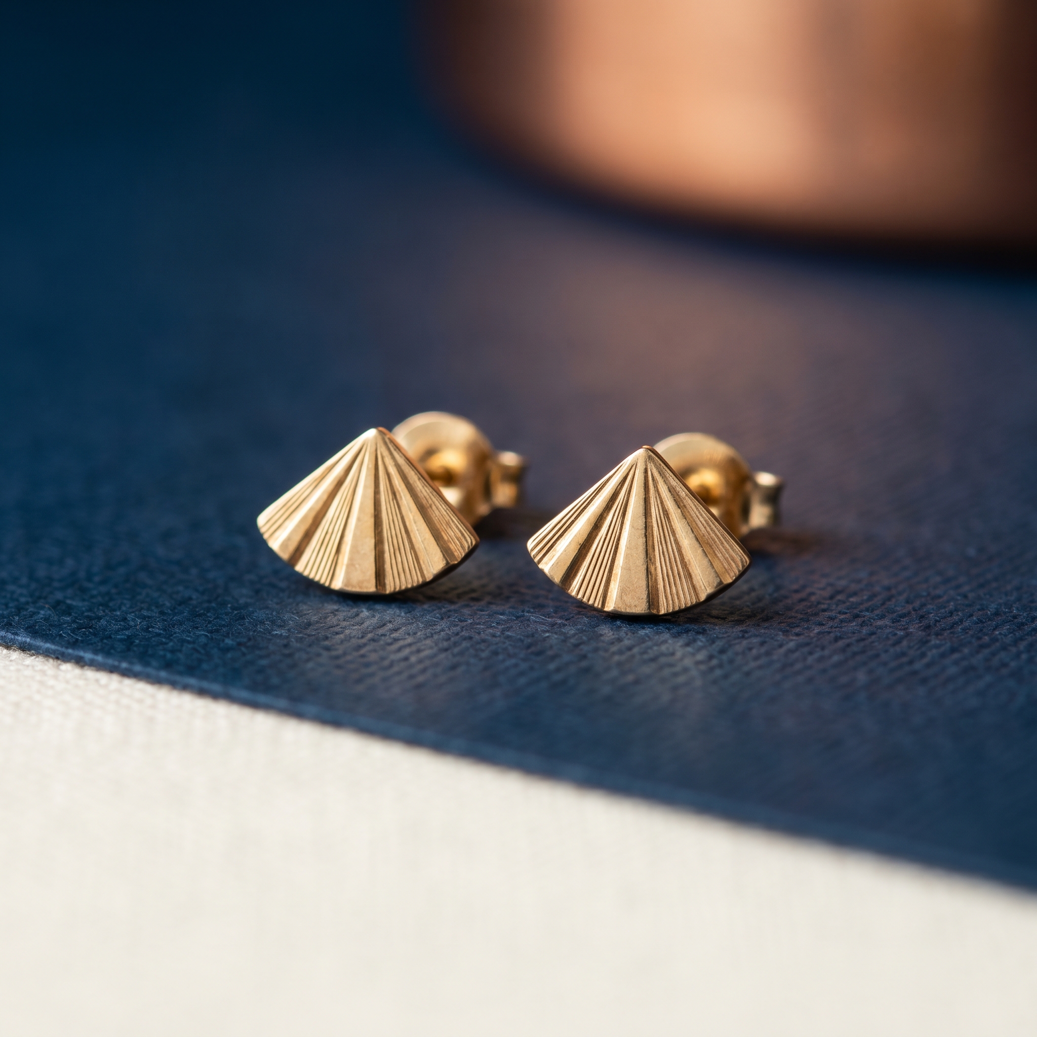 Art Deco Fan Studs