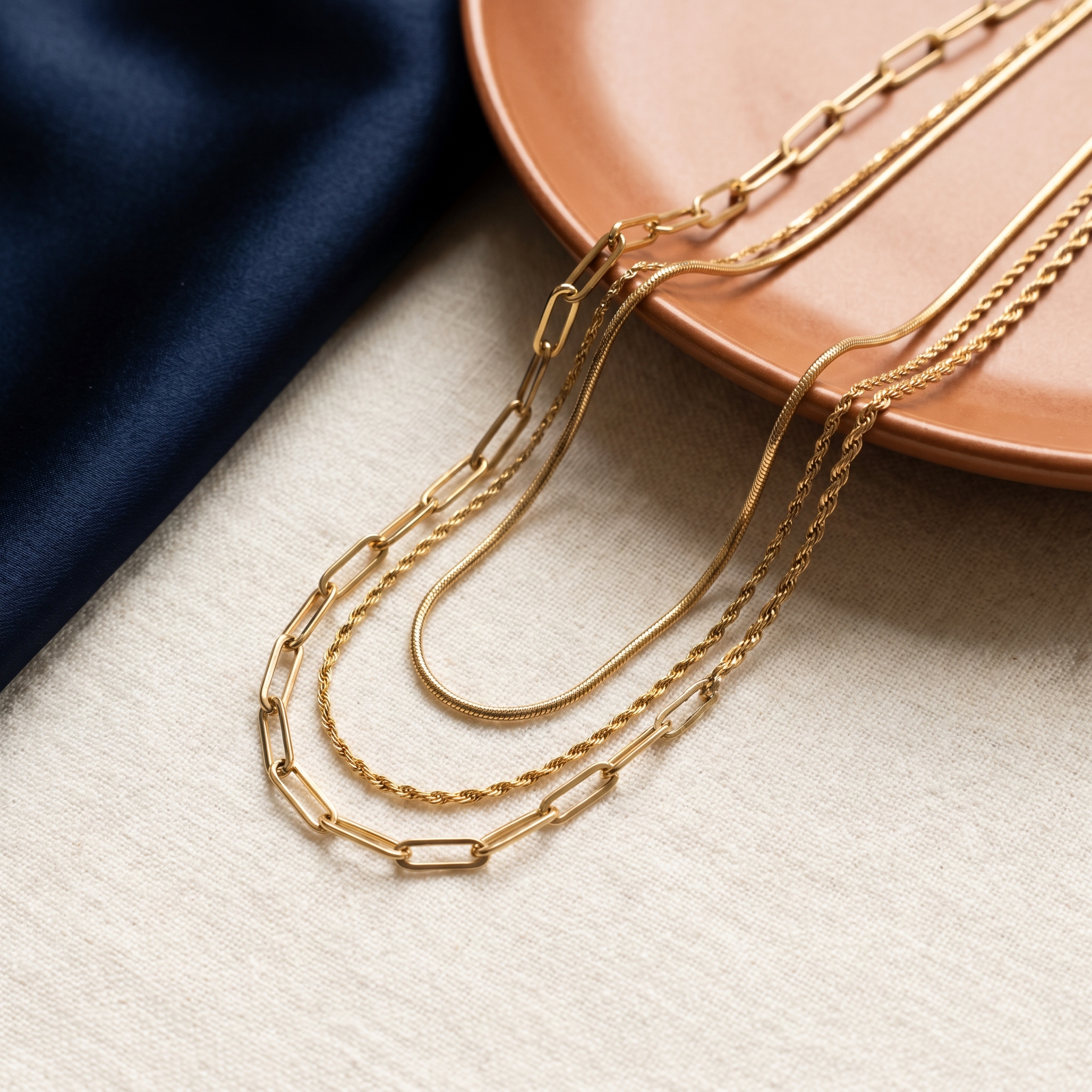 Layering Chain Trio